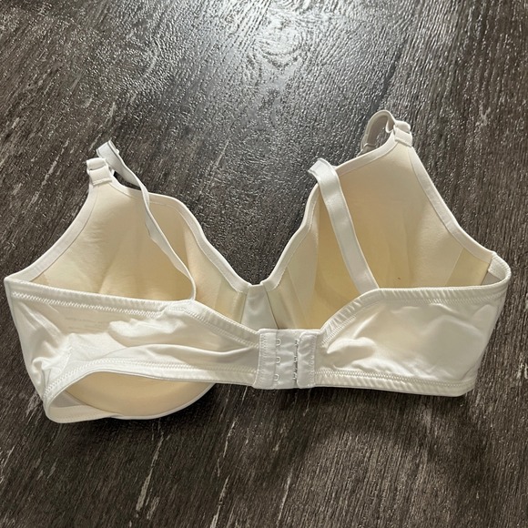 Warners All You Need Bra 38C White Full Coverage Adjustable Everyday Comfort - Picture 3 of 4